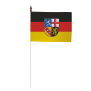 Drapeau de table Sarre 10 x 15 cm
