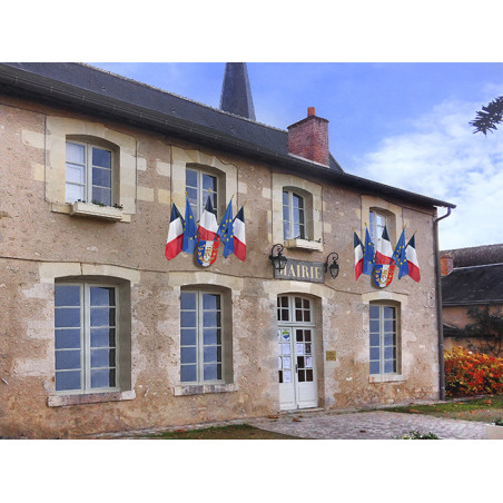 Ecusson porte-drapeaux Ecole maternelle Liberté Egalité Fraternité