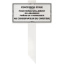 Plaque de concession