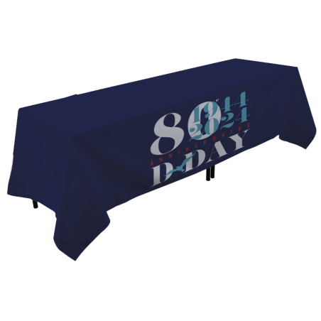 Nappe de table imprimé - 80e anniversaire D-DAY & Bataille de Normandie