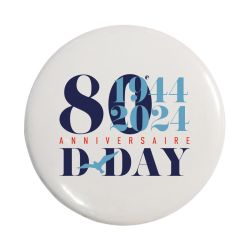 Badge - 80e anniversaire D-DAY & Bataille de Normandie