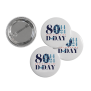 Badge - 80e anniversaire D-DAY & Bataille de Normandie