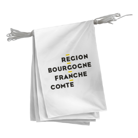 Guirlande région Bourgogne Franche Comté - A l'unité