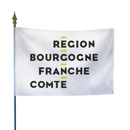 Drapeau région Bourgogne Franche Comté