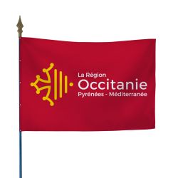 Drapeau region Occitanie