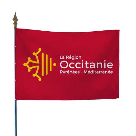 Drapeau region Occitanie