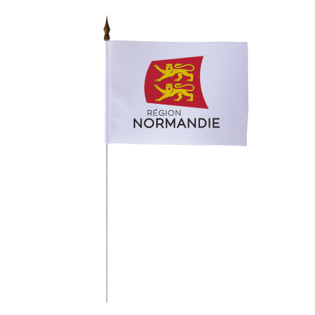 Drapeau de table Normandie 10x15 cm - A l'unité