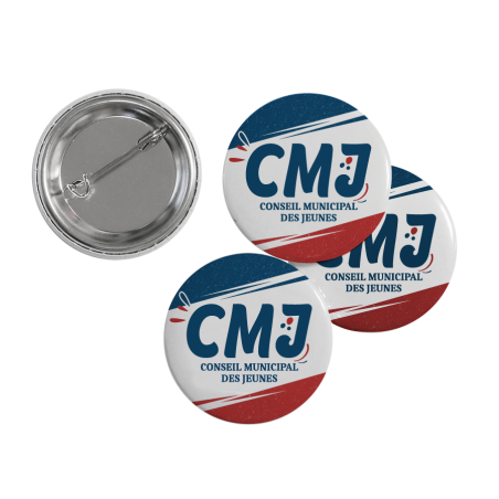 Badge Conseil Municipal des Jeunes