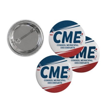 Badge Conseil Municipal des Enfants