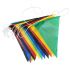 Guirlande flammes multicolores 10 m - maille