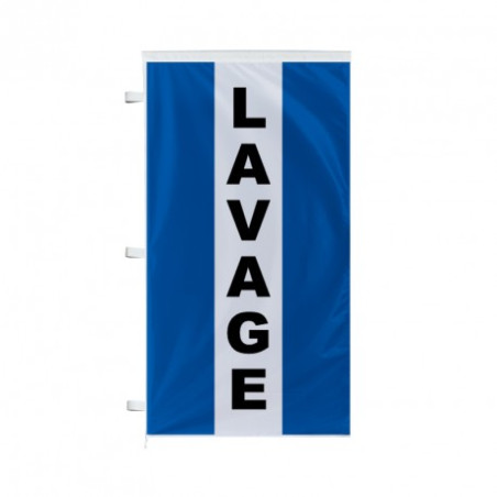 Pavillon vertical Lavage avec bandes 
