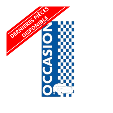 Bannière verticale Occasion à Damier 220x95 cm