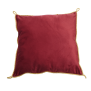 Coussin Velours Grenat
