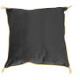 Coussin Velours Noir