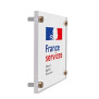 Plaque bloc-marque France Services