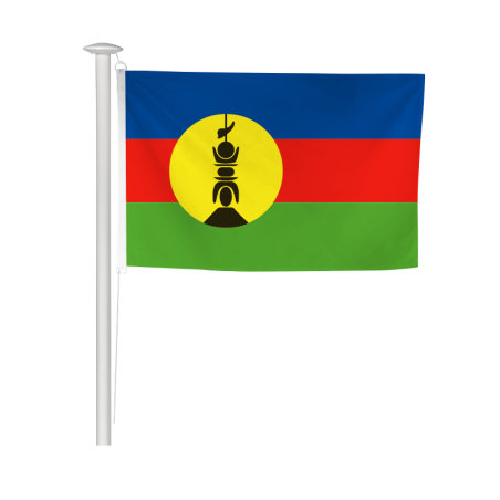 Pavillon Kanaky - Nouvelle Calédonie