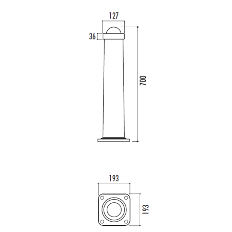 Borne Sant Feliu mémoire de forme