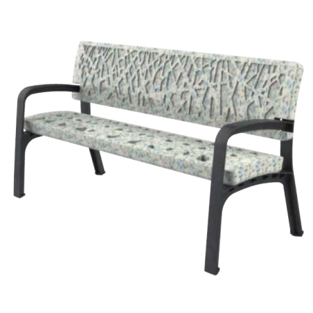 Banc Maverick plastique recyclé