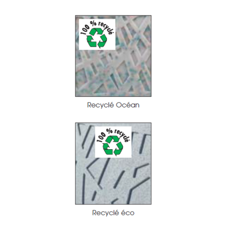 Banc Maverick plastique recyclé