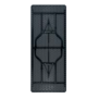 Table pliante Grenade rectangulaire - Plateau noir