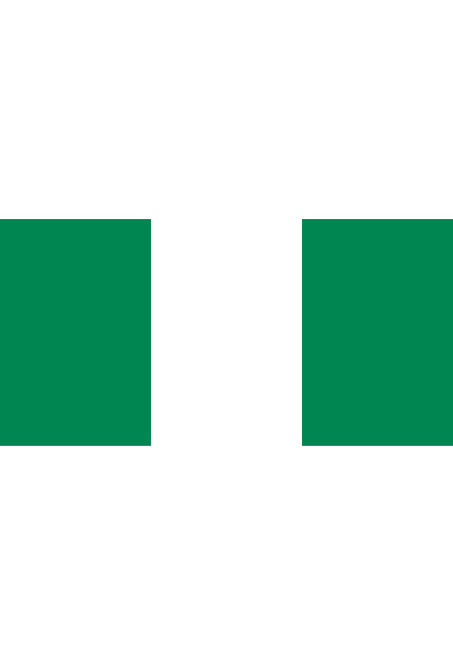 Drapeaux 14x21 Nigéria à agiter