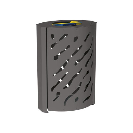 Corbeille Venise tri sélectif 2 x 60 litres