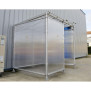 Abri fumeurs Alu Industrie
