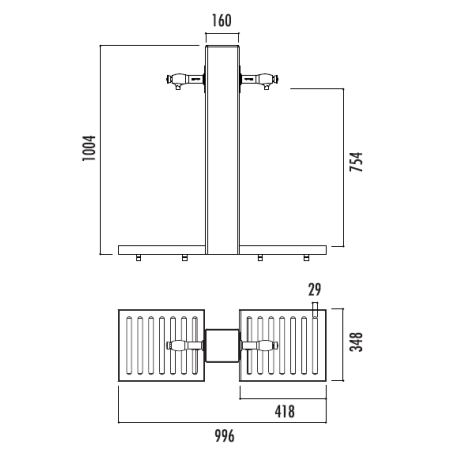 Fontaine Galdana double