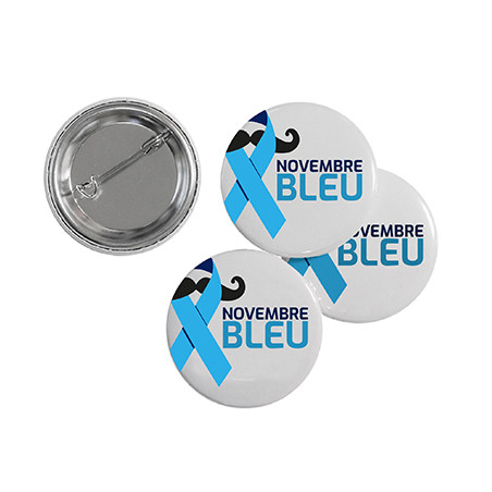 Badge Novembre Bleu