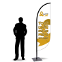 Lot Voile + Mât + Pied platine Septembre en Or