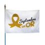 Drapeau Septembre en Or - Modèle A