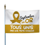Drapeau Septembre en Or - Modèle C