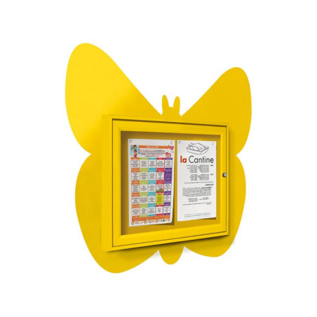 Vitrine Papillon 2 feuilles A4
