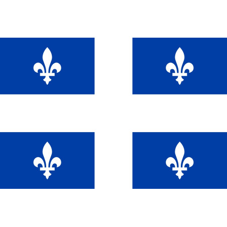 Guirlande Québec en plastique 10 m