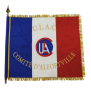 Drapeau Association brodé sur OTTOMAN