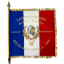 Drapeau Association brodé sur OTTOMAN