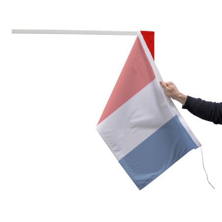 Tissu d'inauguration Tricolore ouvert