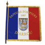 Drapeau Sapeurs-Pompiers Brodé d'Arrou 