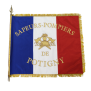Drapeau Sapeurs-Pompiers Brodé de Potigny
