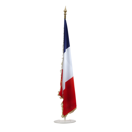 Pied 1 place pour drapeau ou mât d'intérieur