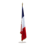 Pied 1 place pour drapeau ou mât d'intérieur