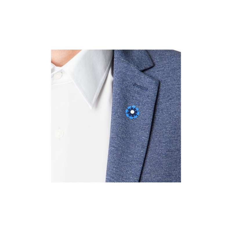 Pin's Bleuet de France en papier