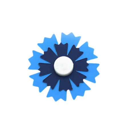 Pin's Bleuet de France en papier