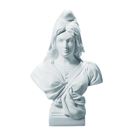 Buste de Marianne en résine - hauteur 24 cm
