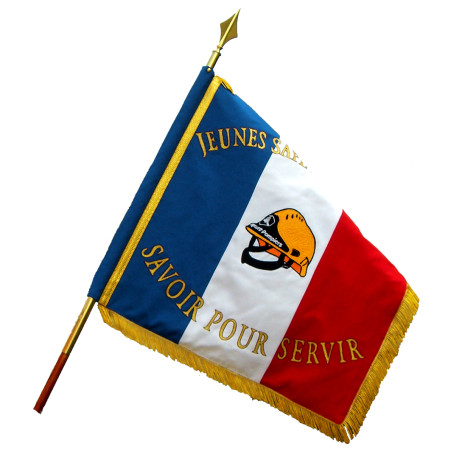 Drapeau Jeunes Sapeurs-pompiers