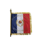 Drapeau Jeunes Sapeurs-pompiers en Satin imprimé
