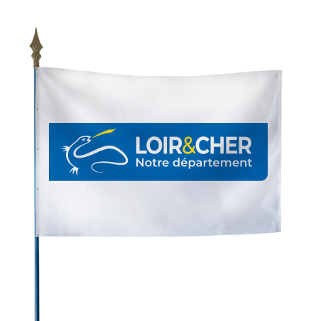Drapeau du Conseil Départemental du Loir-et-Cher