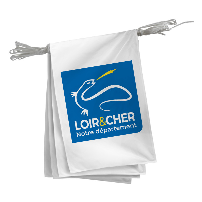 Guirlande du Conseil Départemental du Loir-et-Che