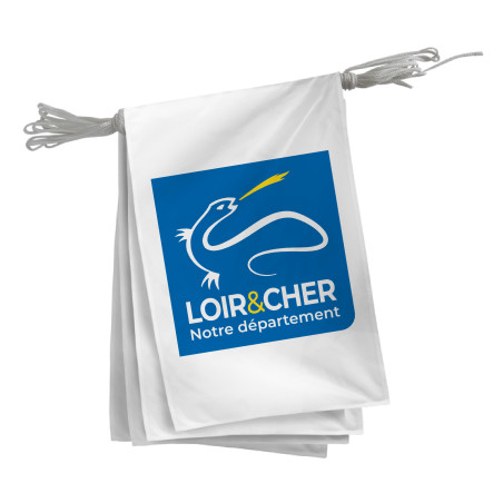 Guirlande du Conseil Départemental du Loir-et-Che