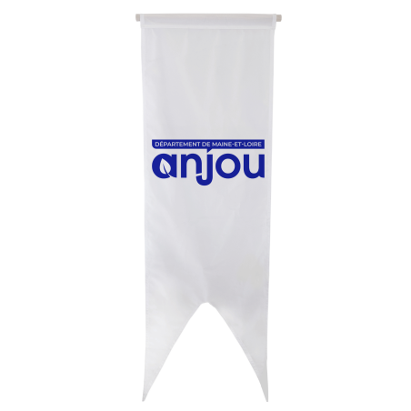 Oriflamme du Conseil Départemental de Maine-et-Loire